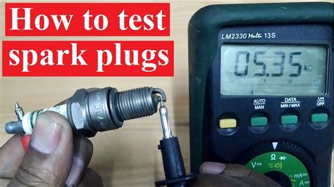 spark plug tester|How to Test a Spark Plug